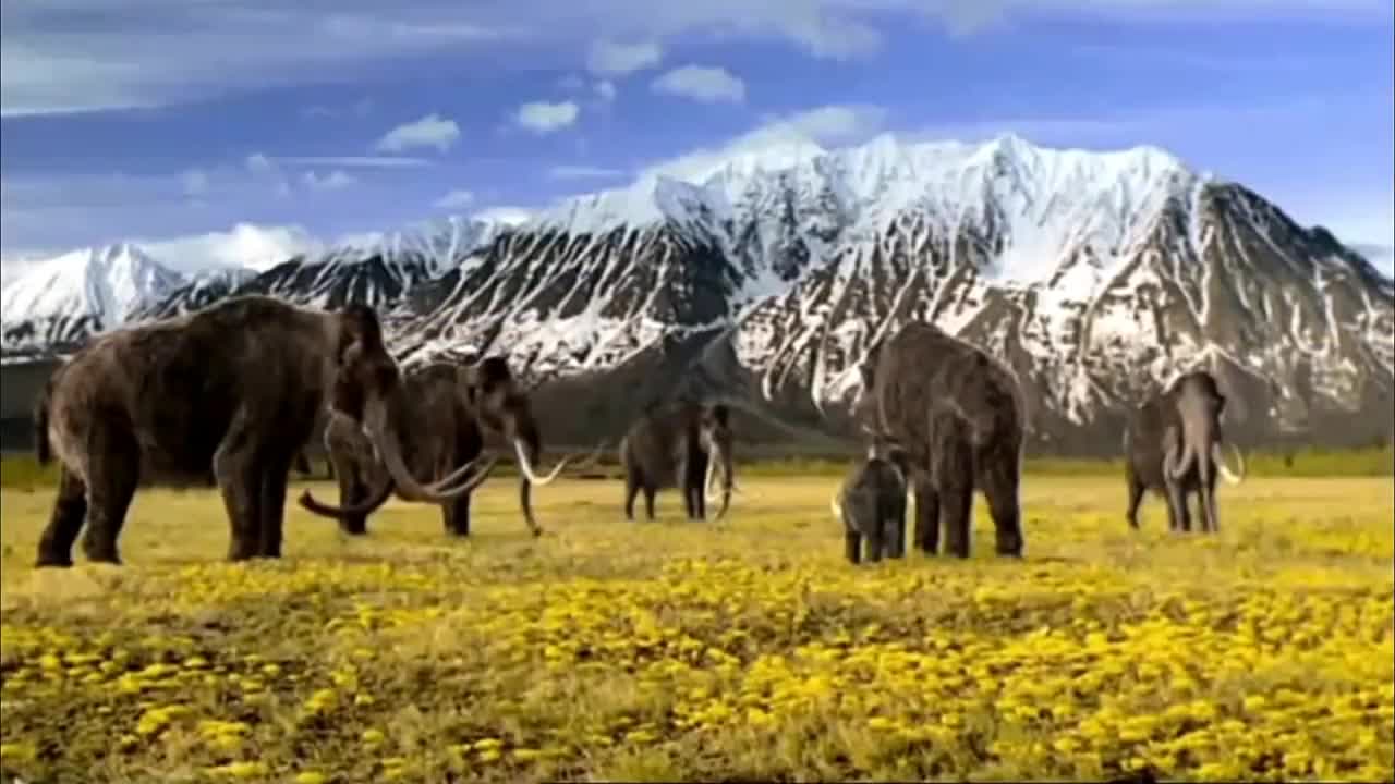 Ice Age Opening style Walking With Beasts