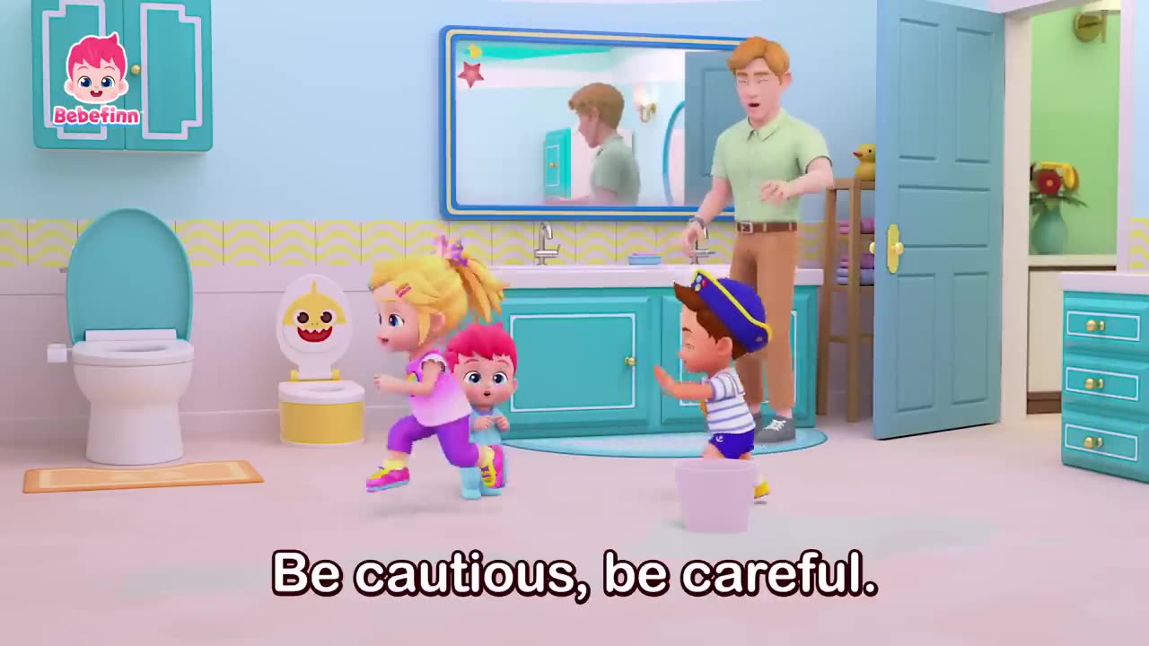 Daily Safety Song | EP112 | Be Cautious, Be Careful! | Bebefinn Nursery Rhymes