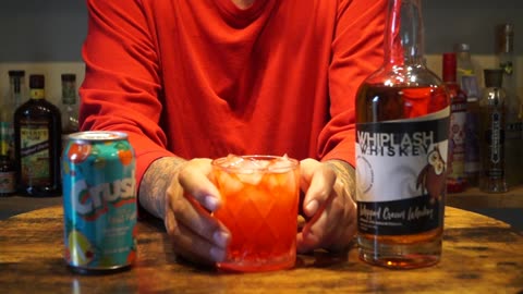 Whiplash Whiskey Whipped Cream Whiskey & Crush Fruit Punch