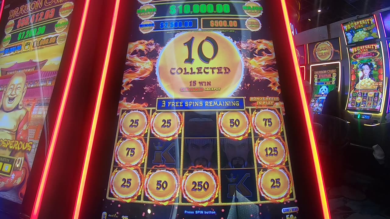 Dragon Cash Panda Magic And Golden Century Slot Machine Play!