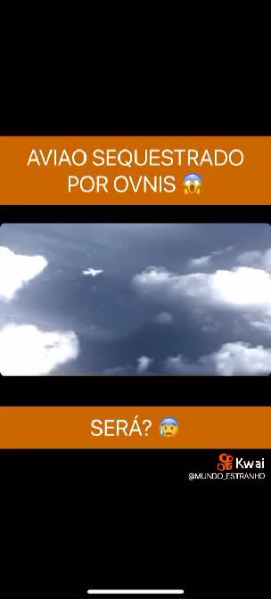 AIRPLANE HIDDEN BY UFO SERRA? WATCH THE VIDEO AND SHARE