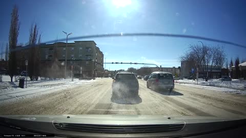 Red deer dashcam vid / Alberta Government snowy roof