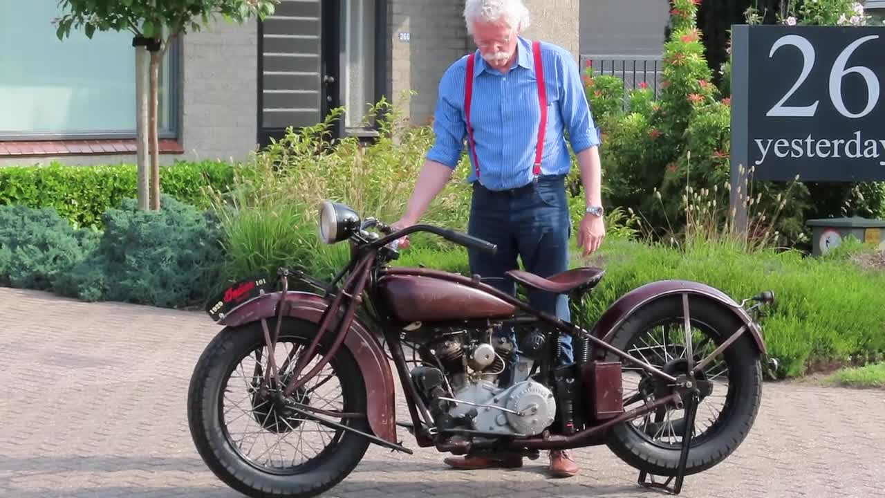 Indian 1929 101 Scout 600cc