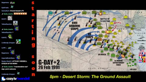 Desert Storm: The Ground Assault + The Mind of Hussein Part 1 of 2