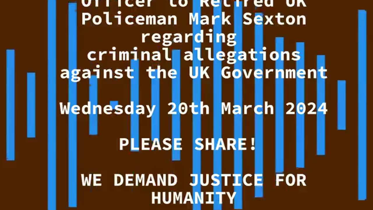 MI5 Officer and retired UK Policeman Mark Sexton