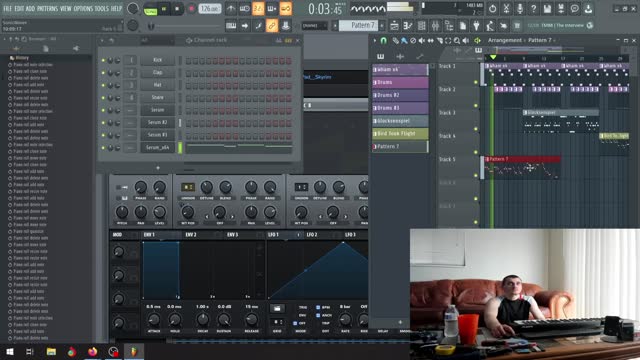 Day #12 - Making music live everyday for a year - Music and Conversation Podcast, come chat!