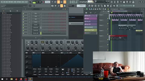Day #12 - Making music live everyday for a year - Music and Conversation Podcast, come chat!