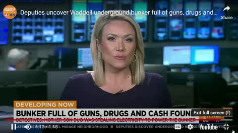 Stash of Guns and Drugs