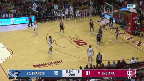 IU basketball vs. St. Francis highlights