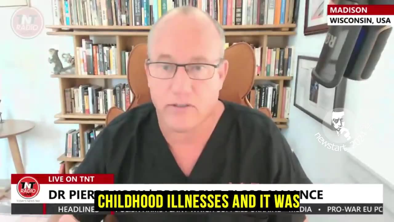 Dr. Pierre Kory: "You're taught that vaccines rid the world of deadly childhood illnesses...a myth