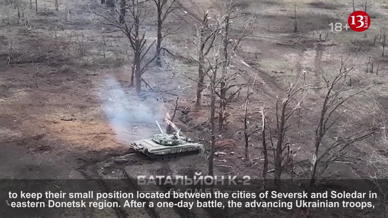 Ukrainian fighters surround Russians with infantry and tanks, killing the invaders in their "nests"