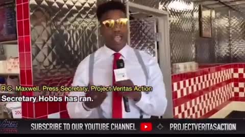 Katie Hobbs hides in bathroom from project veritas