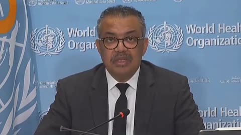 NEW - WHO's Tedros says "we must prepare" for a potential H5N1 human bird flu pandemic.