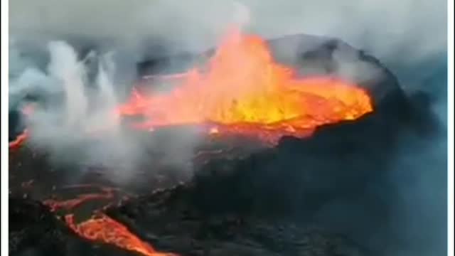 Volcano. beautiful and scary