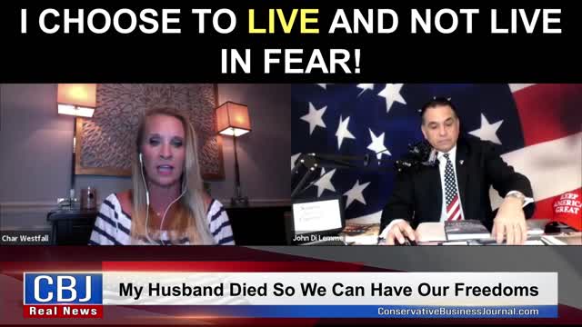 Navy Seal Widow Says I Choose to Live and NOT Live in Fear!