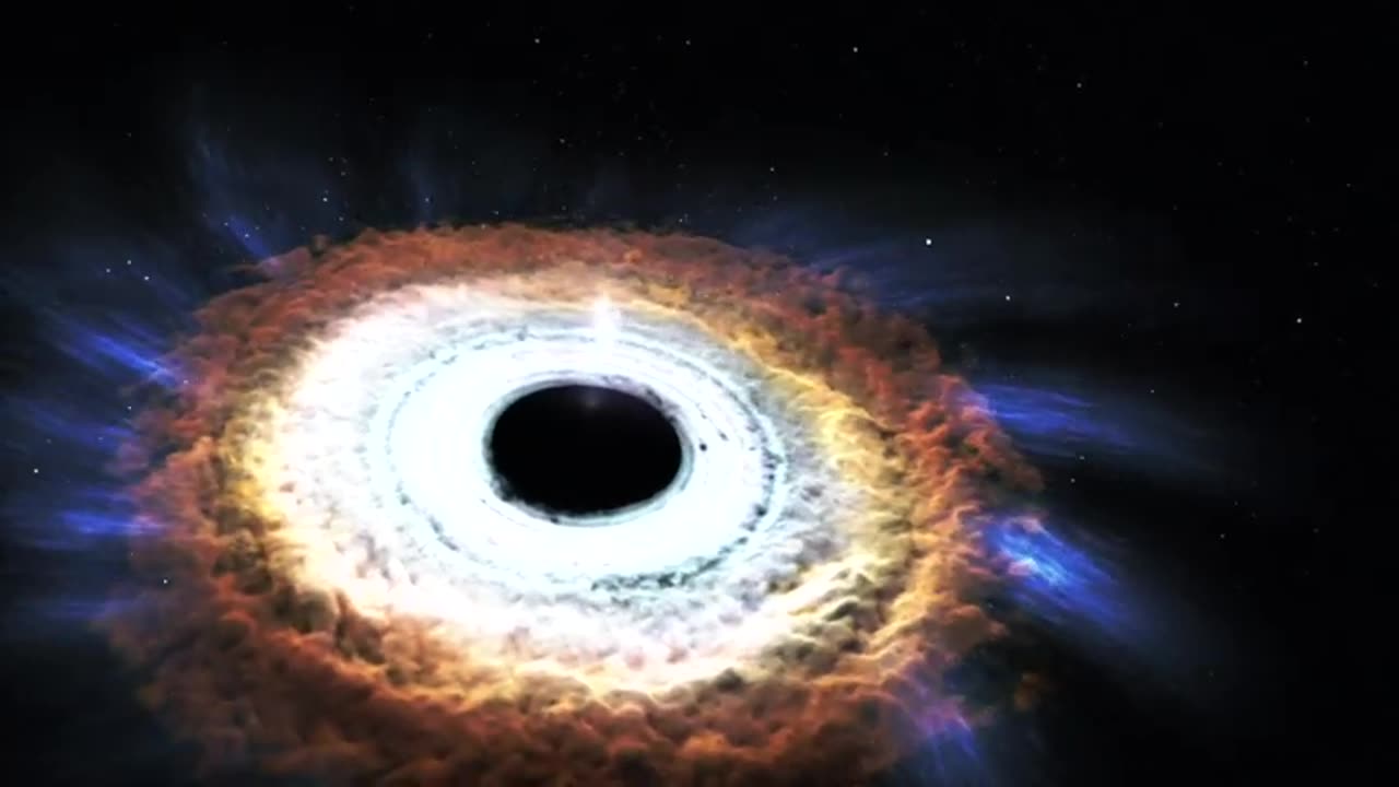 NASA\Massive black hole shreds passing star