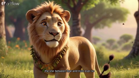 The kind lion