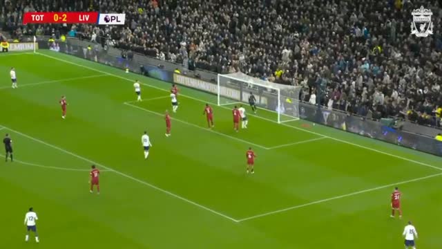 HIGHLIGHTS:tottenham 1-2 liverpool | salah nets brace in away leaguie win