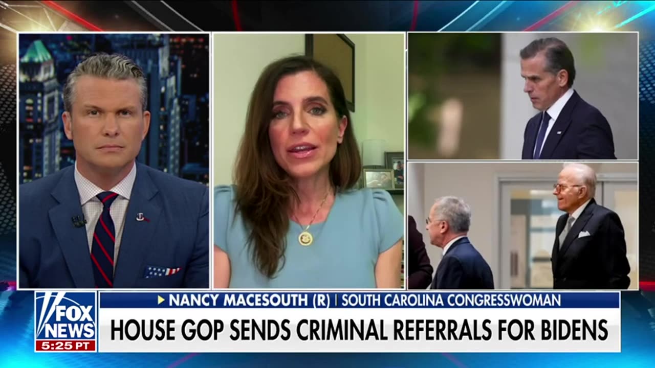 Rep. Nancy Mace_ Hunter and James Biden 'perjured themselves' Gutfeld News