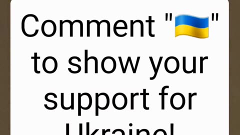 PRAYING FOR THE UKRAINIANS 🙏