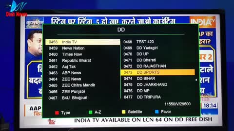 INDIA VS NEW ZEALAND LIVE MATCH AIRTEL DTH ME KAISE DEKHE __ DD SPORTS 1.0