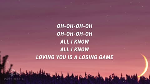 Duncan Laurence - Loving You Is A Losing Game (Lyrics) | Arcade