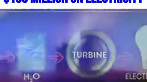 free energy steel plant generated electricity from water