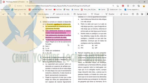 REPASO PAMER 2022 | Semana 04 | Psicología
