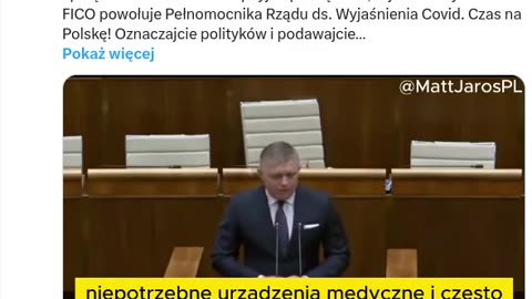 PREMIER SLOWACJI WSZCZYNA POSTEPOWANIE W SPRAWIE KOWIDA