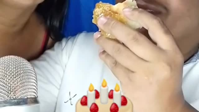 Comendo bolo #asmr