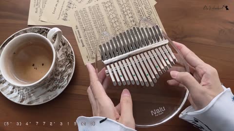 Yoasobi - Ano Yume wo Nazotte Tracing That Dream (あの夢をなぞって) Kalimba Cover with Tabs