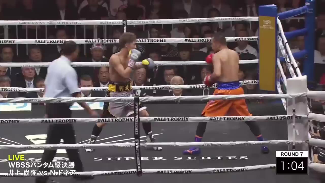 (CTTO) Inoue Vs donaire intense match