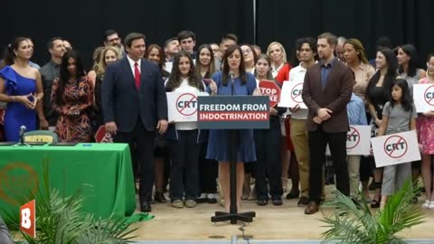 MOMENTS AGO: FL Gov. DeSantis Signing Anti-CRT Legislation...