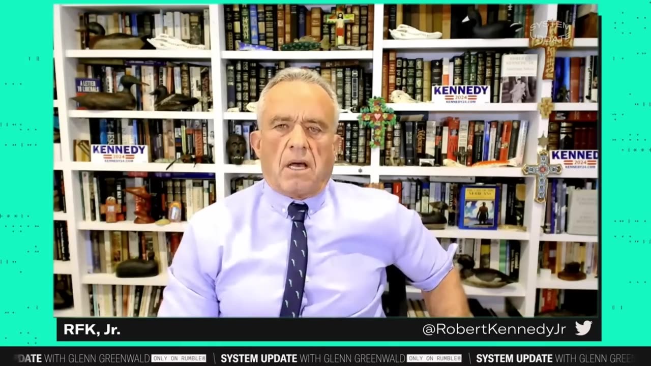 glenngreenwald Glenn RFK Jr. Vigorous Back-and-Forth on Israeli Policy, Roger Waters Controversy