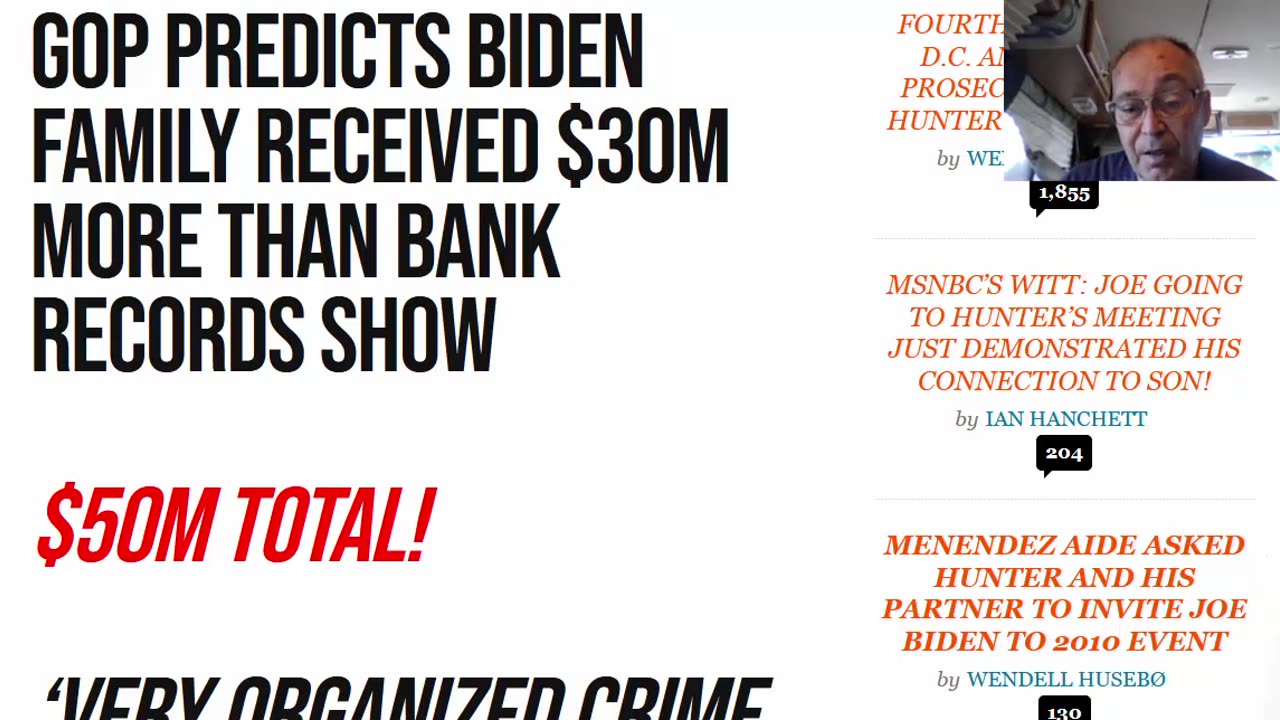 Biden and Others have committed Great Crimes - This must Stop-9-23-23