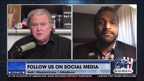 WAR ROOM STEVE BANNON WITH KASH PATEL! HOT!!