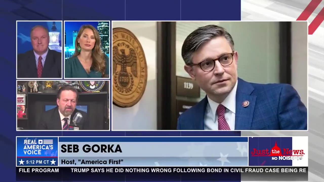 Sebastian Gorka On Speaker Of The House Mike Johnson