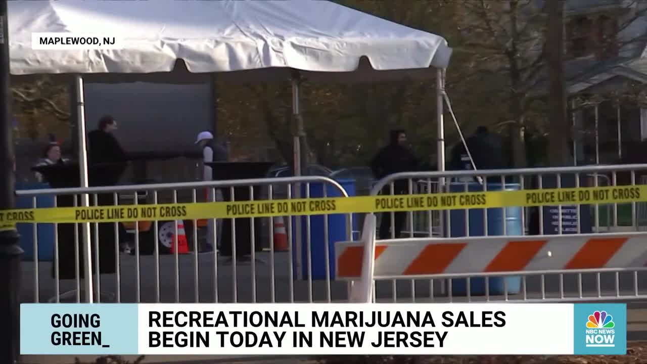 Recreational Marijuana Sales Begin In New Jersey