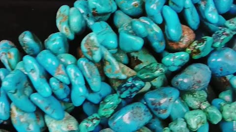 Natural turquoise green blue free-shape 6mm-10mm DIY beads making different jewelry