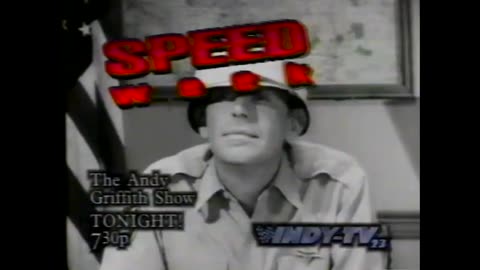 May 21, 1997 - The Indy 500 & Barney Fife (WNDY Promo)