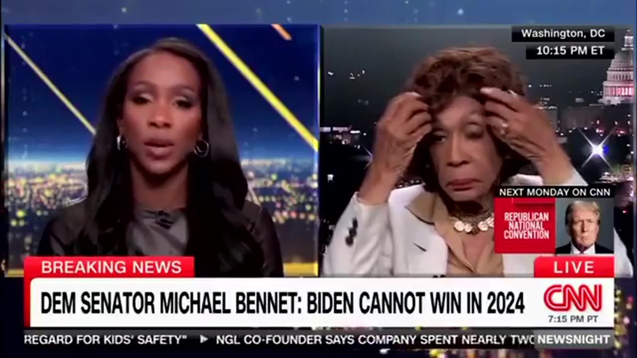 Deranged Biden surrogate Maxine Waters