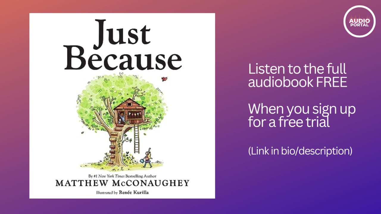 Just Because Audiobook Summary Matthew McConaughey