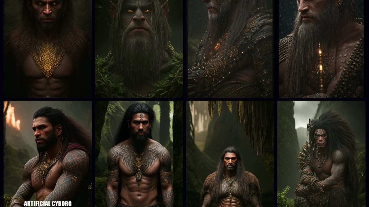 TRIBAL WARRIORS of the NEANDERTON RAINFOREST [4K]