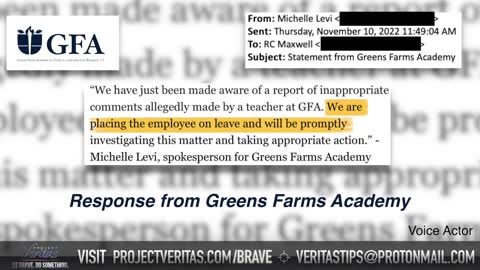 Project Veritas Uncovers a SICK School Director Detailing His Fantasies with Minor Students