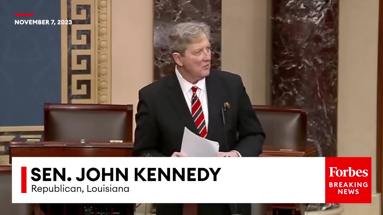 HCNN - BREAKING NEWS: John Kennedy Unleashes Blistering Takedown Of Biden Over Inflation