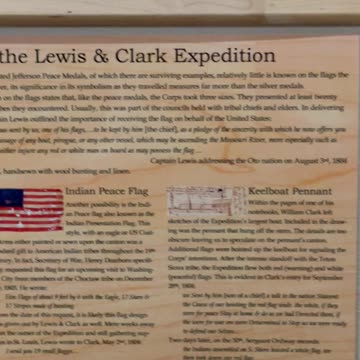 The Flags of the Lewis & Clark