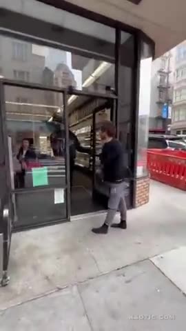 "Pull your pants up bro" Another Fentanyl Zombie