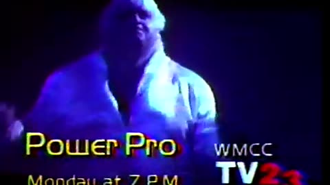 December 7, 1987 - WMCC Promo for Wrestling