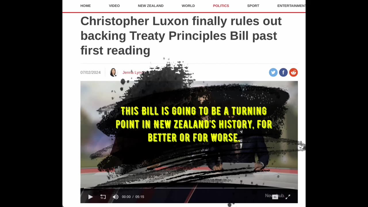 David Seymour's Treaty Principles Bill Part 2