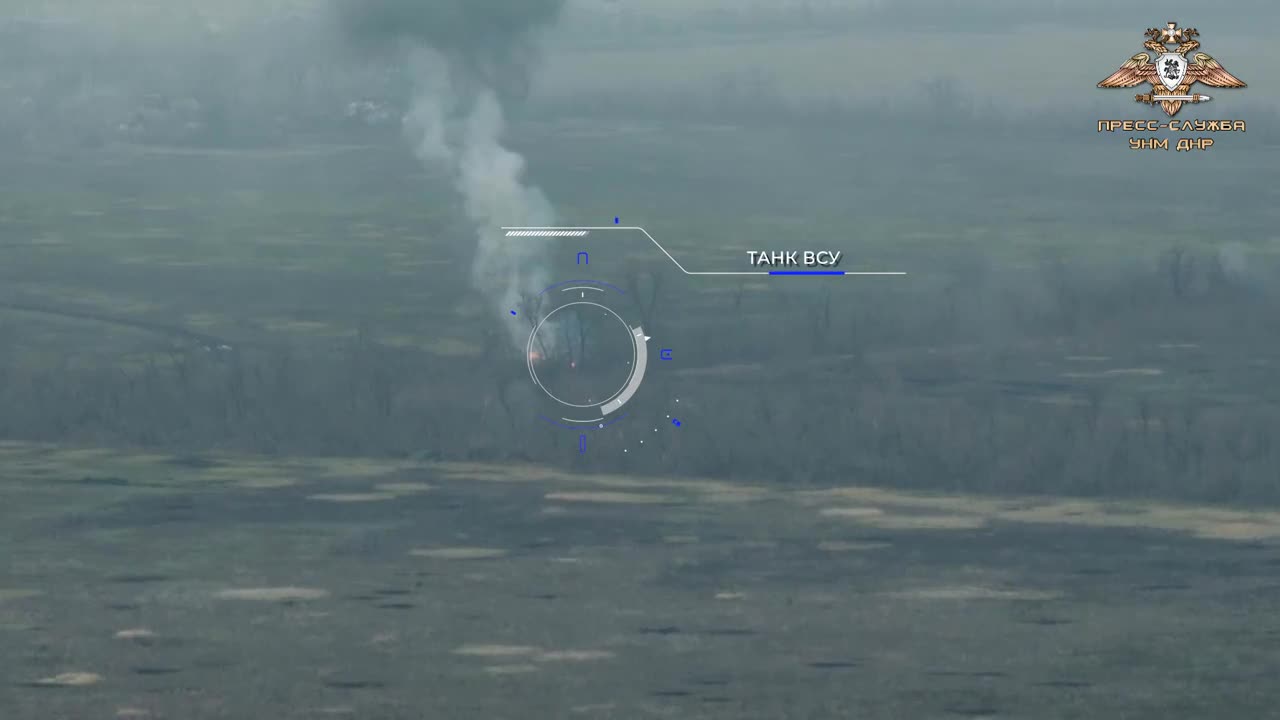 Soldiers of the 100th IMSBr 1 AC destroyed an enemy tank